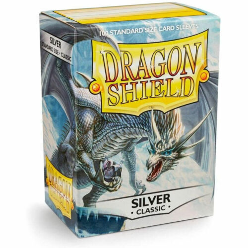 Dragon Shield SILVER Classic Sleeves (100)